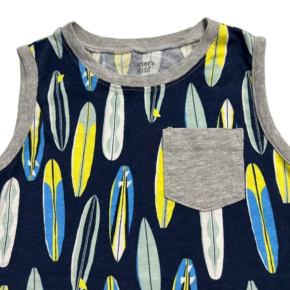 Carter's Sz 5 Surfboard Tank Top